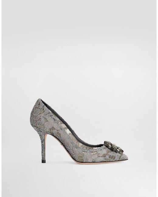Dolce & Gabbana White Pump
