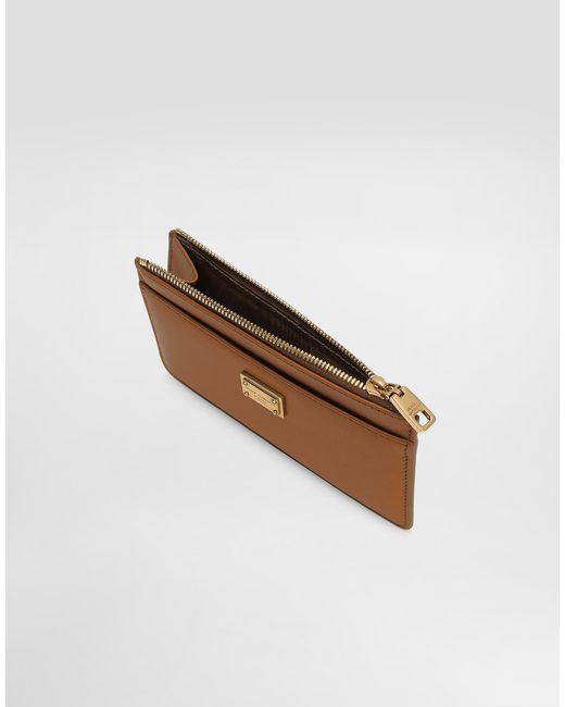 Dolce & Gabbana Brown Portacarte