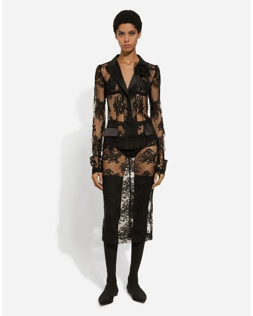 Dolce & Gabbana Black Giacca