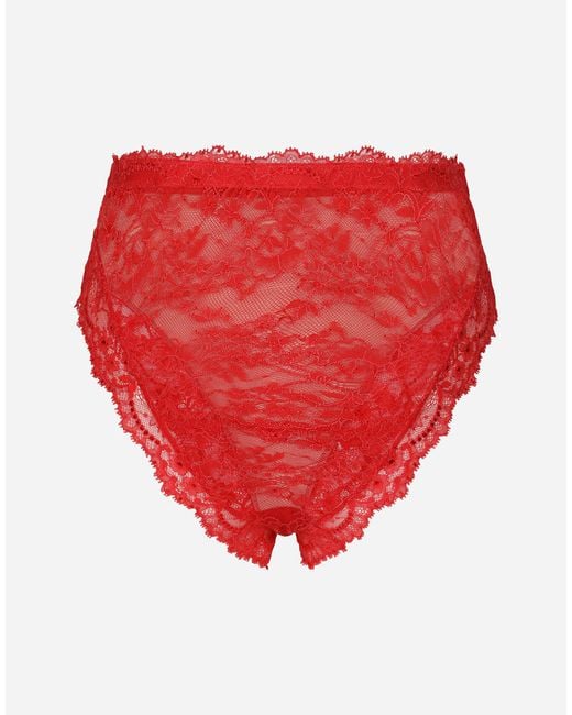 Dolce & Gabbana Slip Alto Red