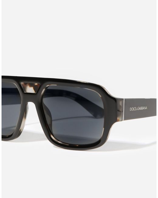 Dolce & Gabbana Black Sunglasses Costiera for men
