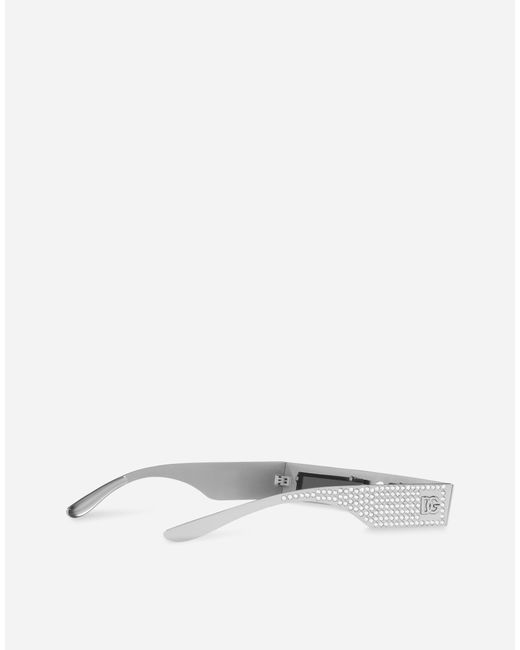 Dolce & Gabbana Occhiali Da Sole Narrow White