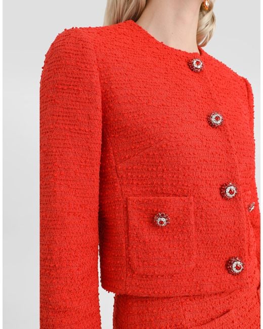 Dolce & Gabbana Red Giacchino