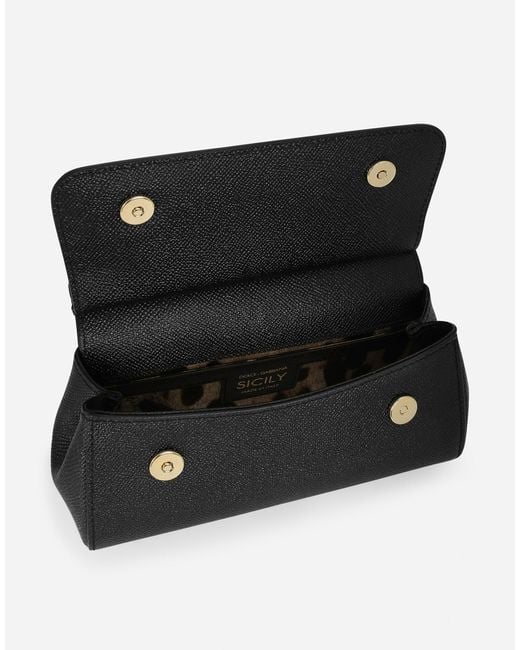 Dolce & Gabbana ハンドバッグ シシリー スモール Black