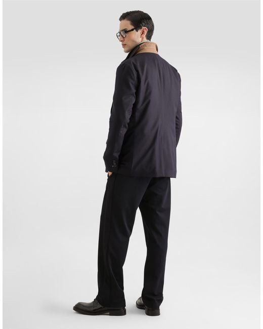 Dolce & Gabbana Black Jersey Jogging Trousers for men