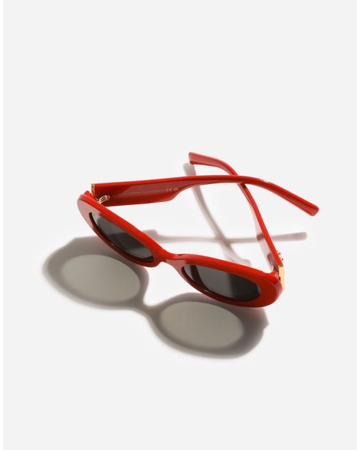Dolce & Gabbana Red Devotion Sunglasses