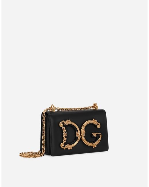 Dolce & Gabbana Dg Girls ショルダーバッグ ナッパレザー Black