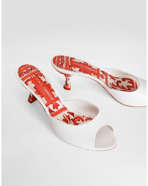 Dolce & Gabbana Natural Ciabatta Tacco