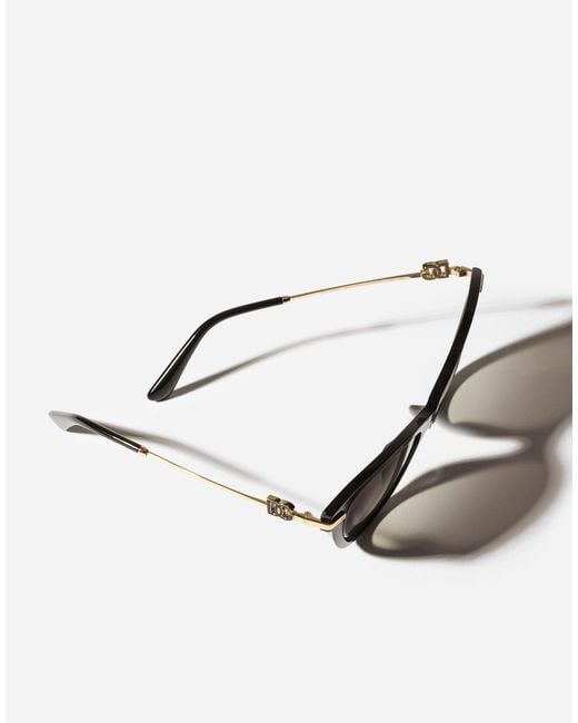 Dolce & Gabbana Black Dg Glow Sunglasses