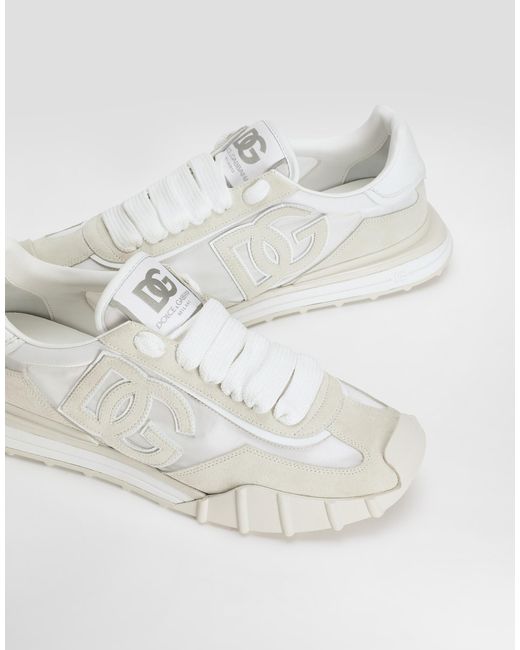 Dolce & Gabbana White Dg Athletic Sneakers for men