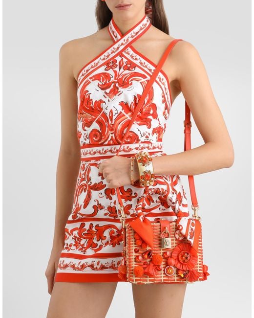 Dolce & Gabbana Red Borsa A Mano