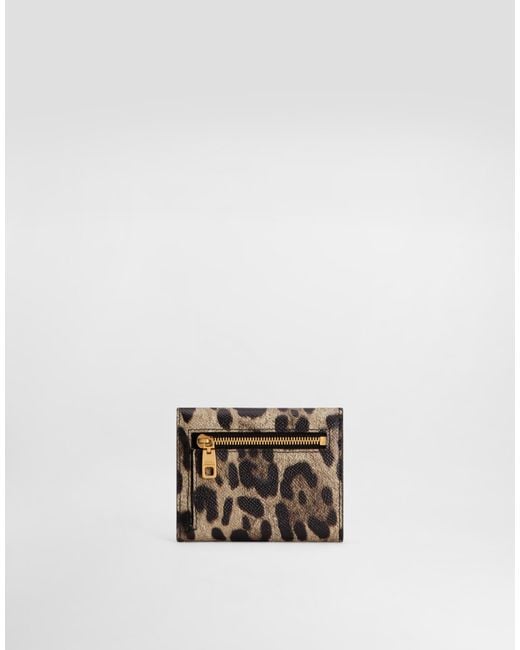 Dolce & Gabbana White Leopard- Wallet