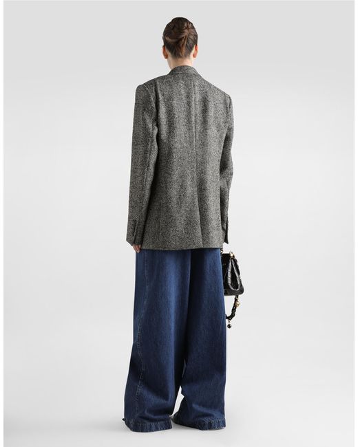 Dolce & Gabbana Cashmere Pullover Gray