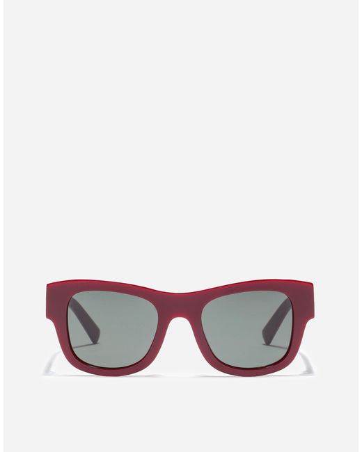 メンズ Dolce & Gabbana Dna Sunglasses Red