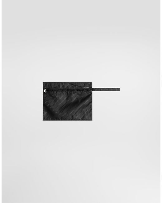 Dolce & Gabbana Black Jacquard Logo Swim Boxers� for men