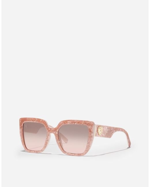 Dolce & Gabbana Pink Devotion Sunglasses