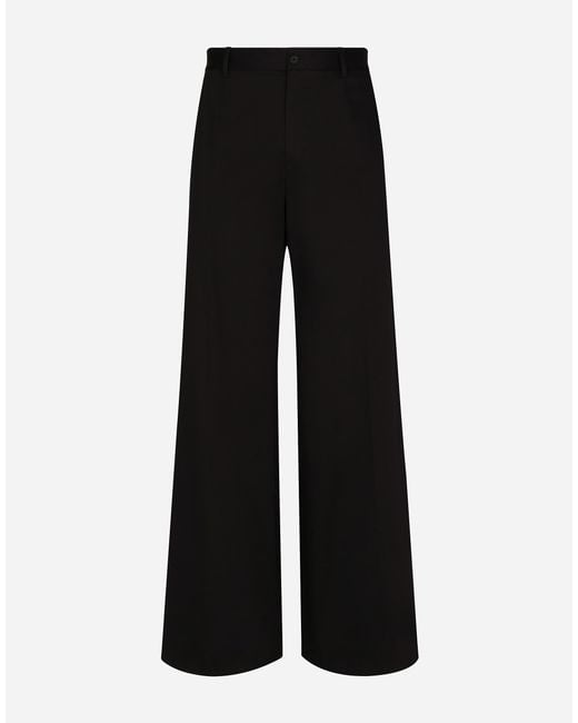 Dolce & Gabbana Black Pantalone for men