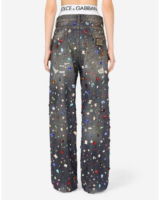 Dolce \u0026 Gabbana Denim Jeans With 