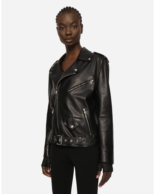 Dolce & Gabbana Black Giubbotto