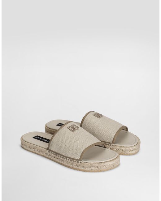 Dolce & Gabbana White Sandalo for men