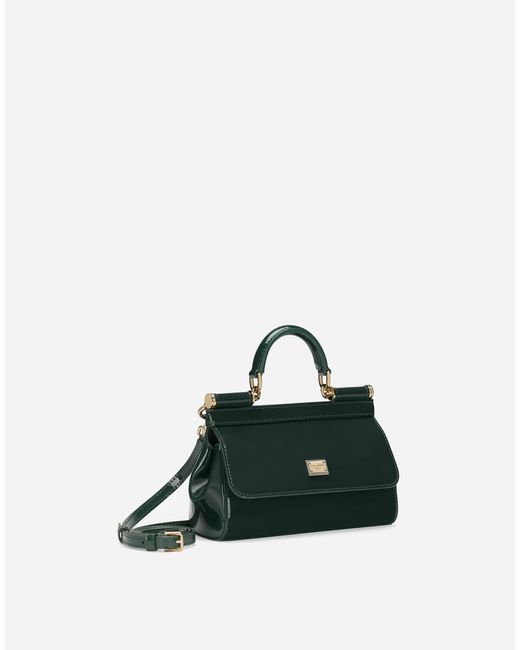 Dolce & Gabbana Green Henkeltasche Sicily Klein