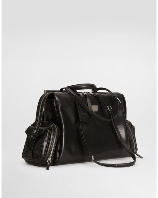 Dolce & Gabbana White Vittoria Calfskin Bag