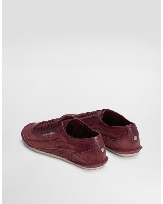 Dolce & Gabbana Red Suede Lipari for men
