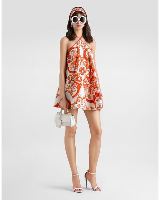 Dolce & Gabbana White Abito