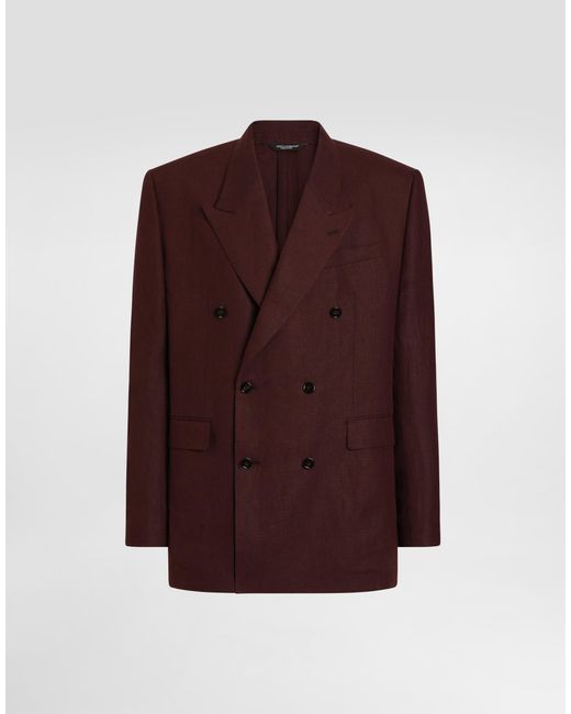 Dolce & Gabbana Purple Giacca for men