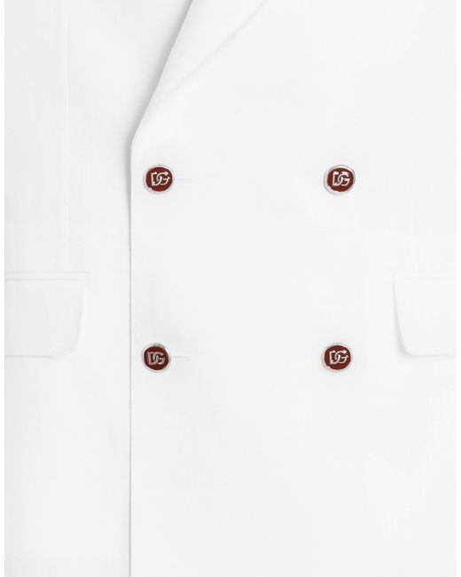 Dolce & Gabbana White Giacca for men