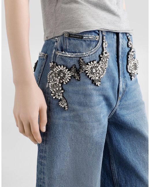 Dolce & Gabbana Blue Denim Jeans