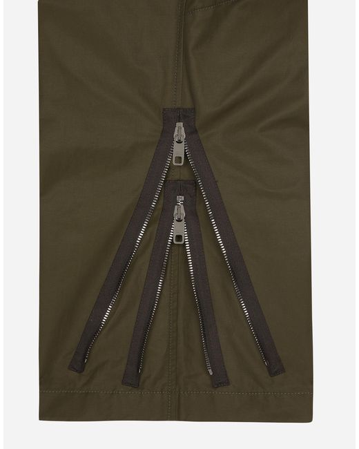 メンズ Dolce & Gabbana Technical Fabric Cargo Pants Green