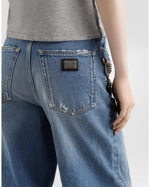 Dolce & Gabbana Blue Denim Jeans