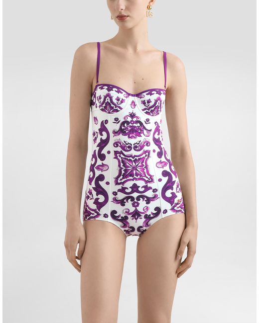 Dolce & Gabbana Intero Balc. Imb Purple