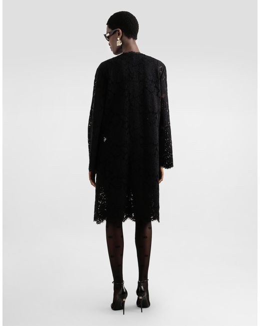 Dolce & Gabbana Black A Line Dress