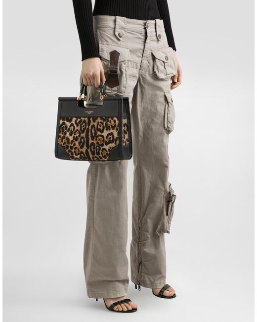Dolce & Gabbana Multicolor Small Sicily Shopper