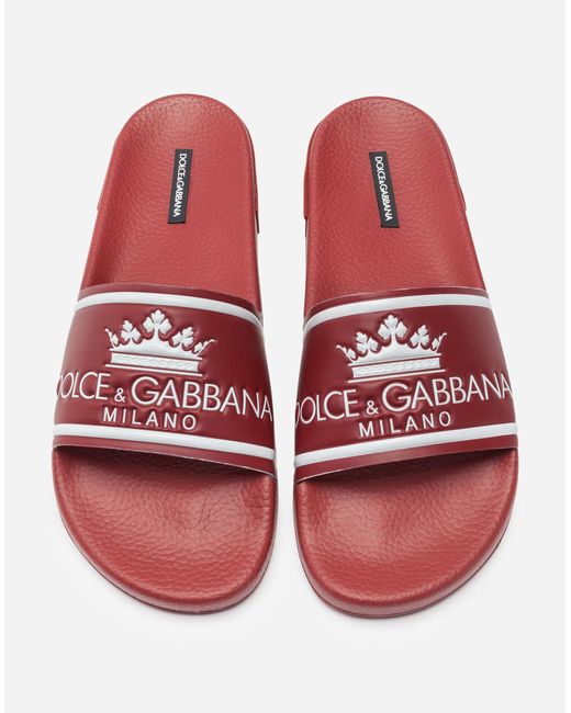 dolce and gabbana sliders mens