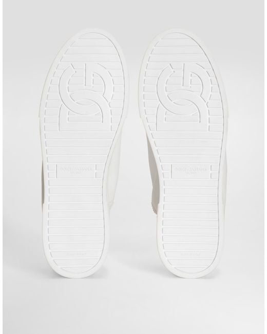 Dolce & Gabbana White Sneaker Bassa for men