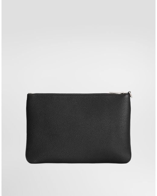 Dolce & Gabbana Gray Necessaire for men