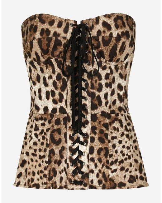 Dolce & Gabbana Bustier Black