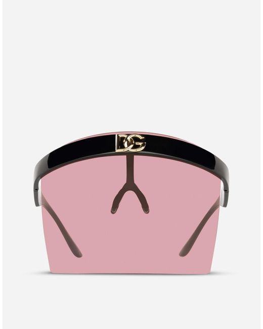 Dolce & Gabbana Multicolor Geometric Transparency Sunglasses