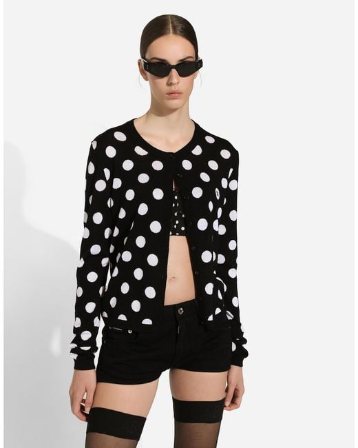 Dolce & Gabbana Black 'Mambo' Cardigan