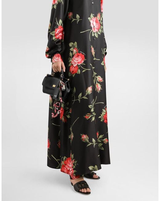 Dolce & Gabbana Black My Sicily Handbag