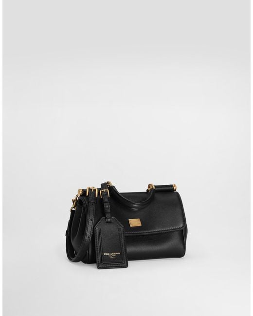 Dolce & Gabbana Black My Sicily Handbag