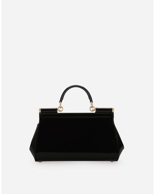 Dolce & Gabbana Sicily ロング ハンドバッグ Black