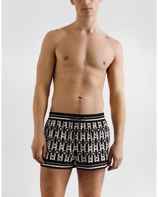 メンズ Dolce & Gabbana Boxer Corto Black