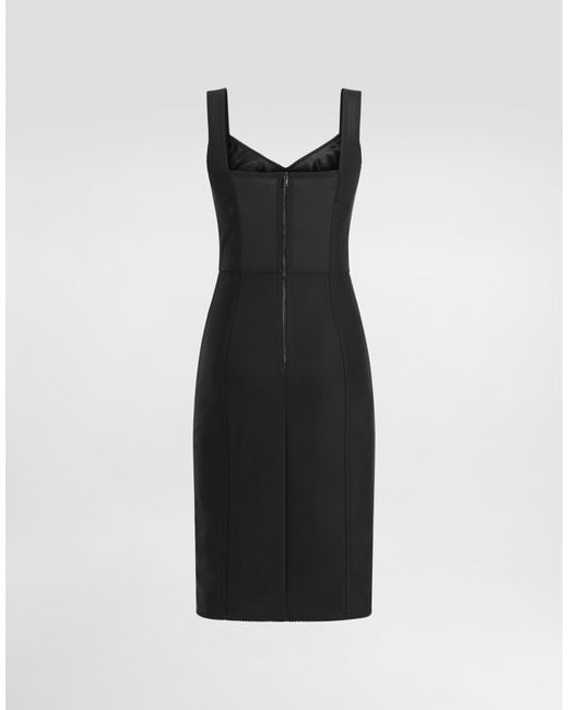 Dolce & Gabbana Black Sheath Dress