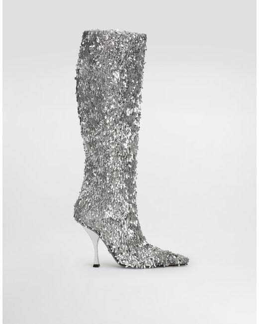 Dolce & Gabbana White Stivale