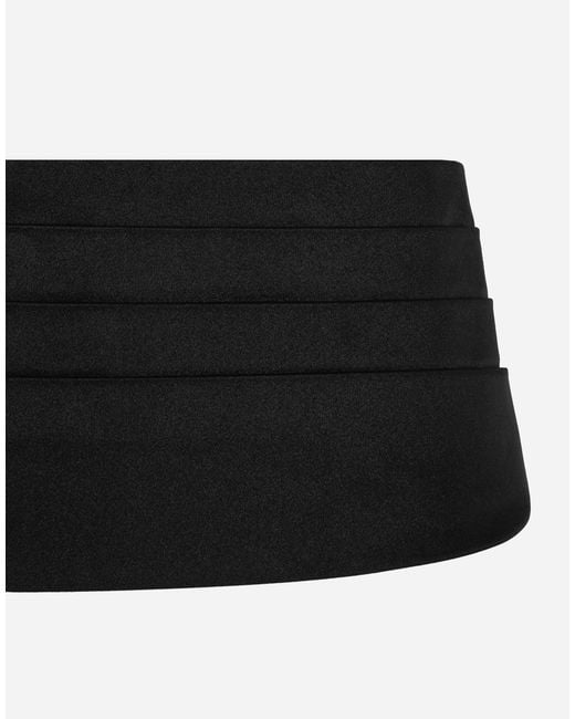 Dolce & Gabbana Black Kummerbund