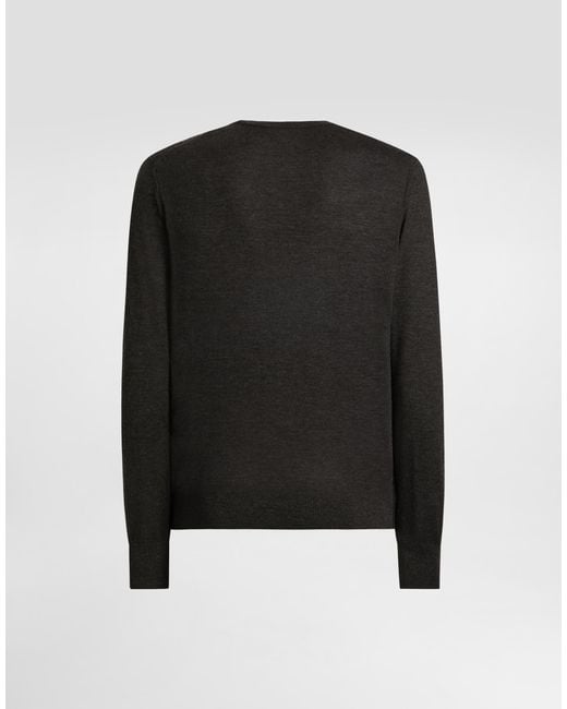 Pull En Cachemire Dolce & Gabbana pour homme en coloris Black